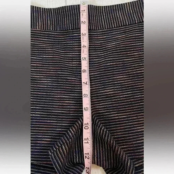 LOFT Riviera Shorts Black Blue Multicolor Tweed Flat Front Women’s Size 6 - Picture 8 of 12